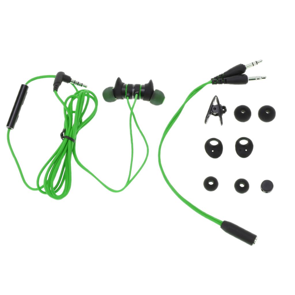 PLEXTONE G15 Wired PUBG Gaming Earphone Earbud In-ear w/ Mic for Phone Green