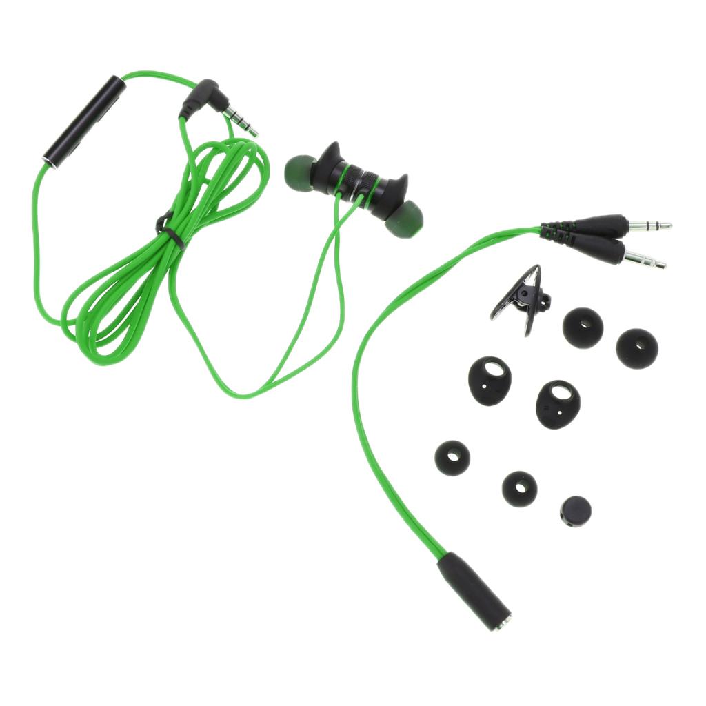 PLEXTONE G15 Wired PUBG Gaming Earphone Earbud In-ear w/ Mic for Phone Green