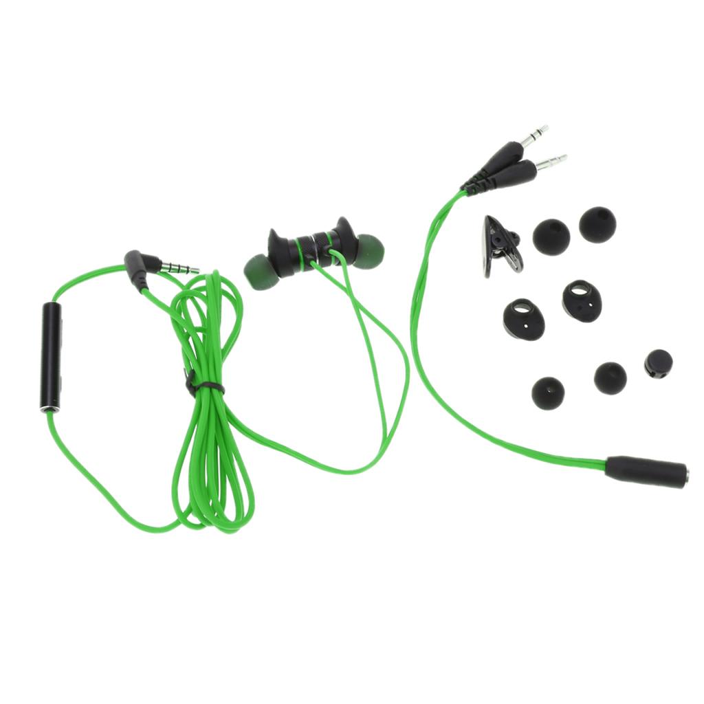 PLEXTONE G15 Wired PUBG Gaming Earphone Earbud In-ear w/ Mic for Phone Green