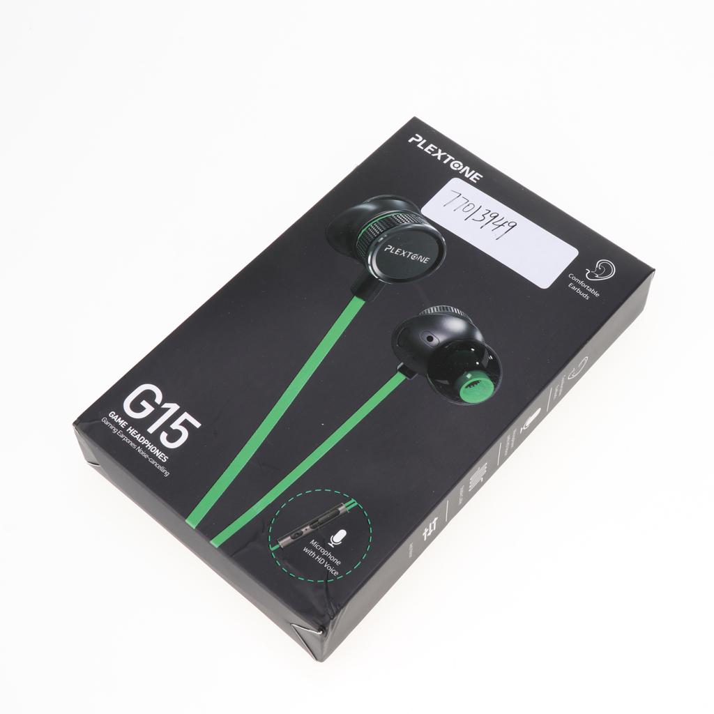 PLEXTONE G15 Wired PUBG Gaming Earphone Earbud In-ear w/ Mic for Phone Green