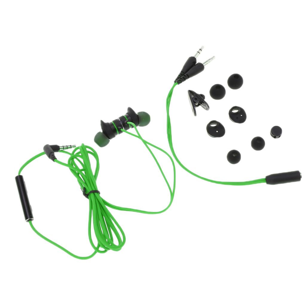 PLEXTONE G15 Wired PUBG Gaming Earphone Earbud In-ear w/ Mic for Phone Green