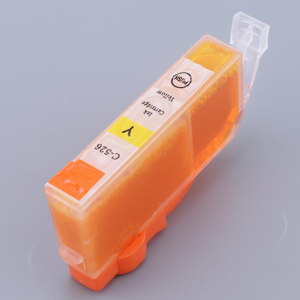 PGI525BK Ink Cartridges for Canon Pixma MG5150 MX885 Printer yellow