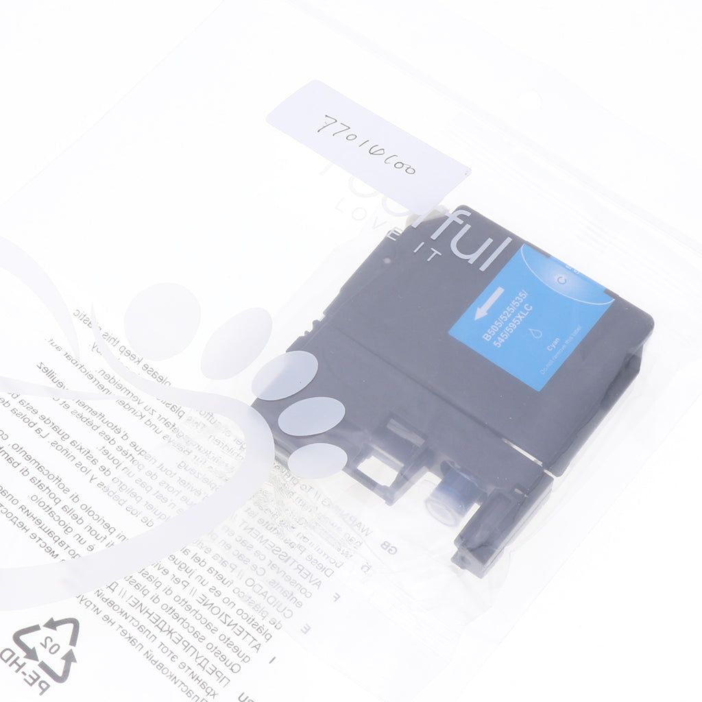 Replacement Ink Cartridge for DCP-J100/J105/MFC-J200 Printer Blue