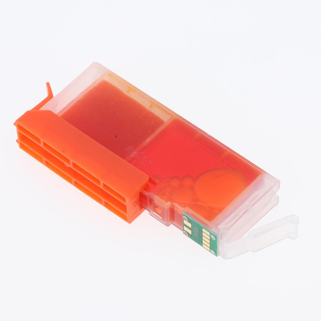 Colorful Ink Cartridges Suitable for Canon MG7170 MX727 Printer yellow