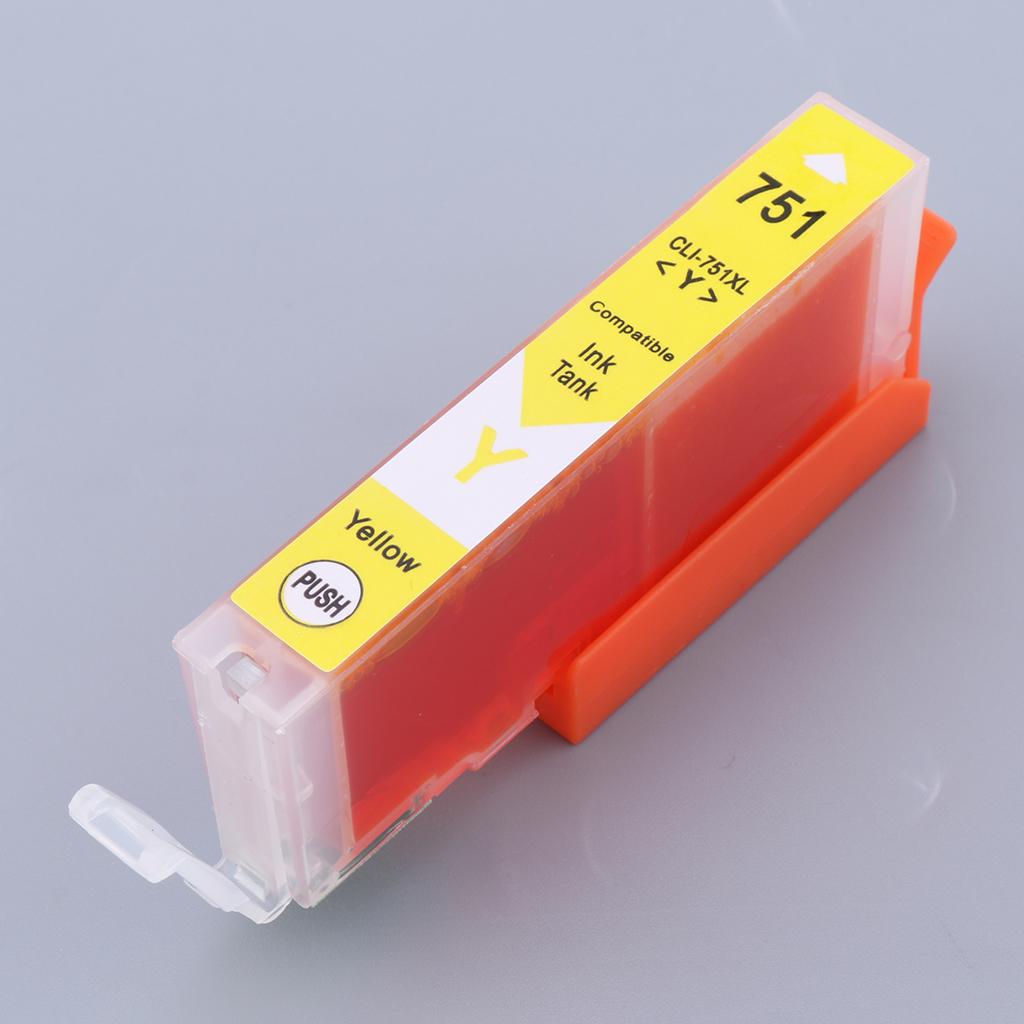 Colorful Ink Cartridges Suitable for Canon MG7170 MX727 Printer yellow