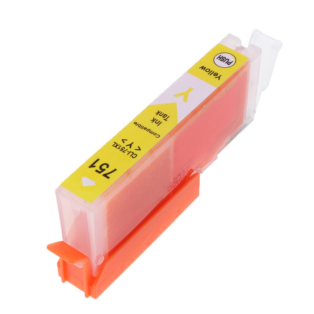 Colorful Ink Cartridges Suitable for Canon MG7170 MX727 Printer yellow