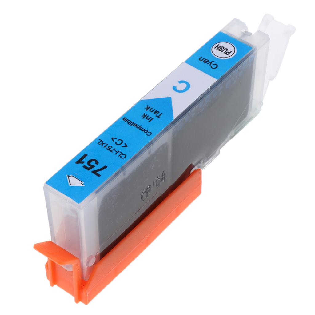 Colorful Ink Cartridges Suitable for Canon MG7170 MX727 Printer blue