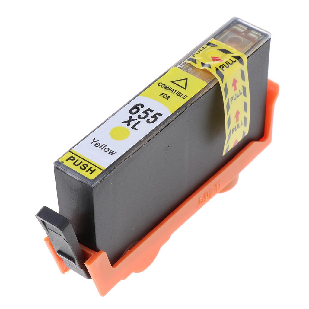 High Capacity Ink Cartridges Repalcement Part for Printer, 655XL Yellow