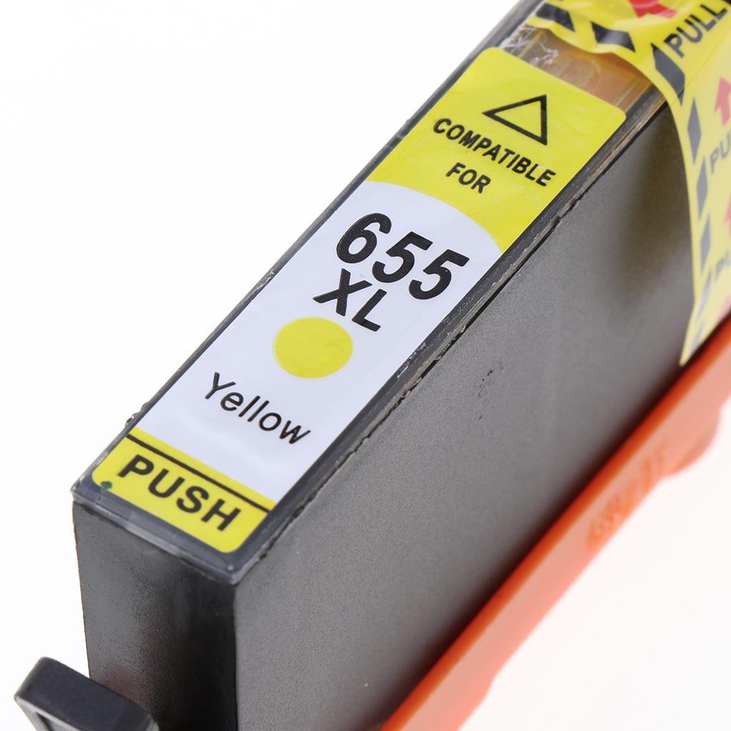 High Capacity Ink Cartridges Repalcement Part for Printer, 655XL Yellow