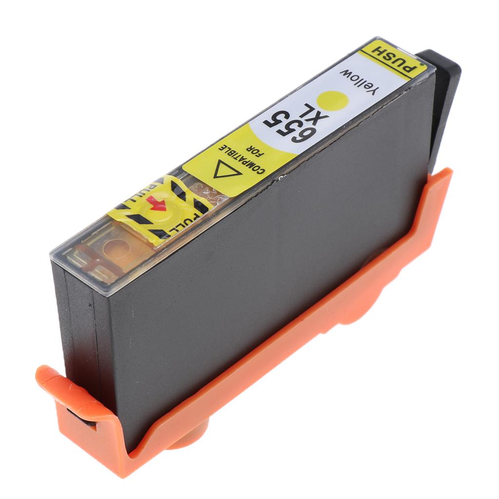 High Capacity Ink Cartridges Repalcement Part for Printer, 655XL Yellow