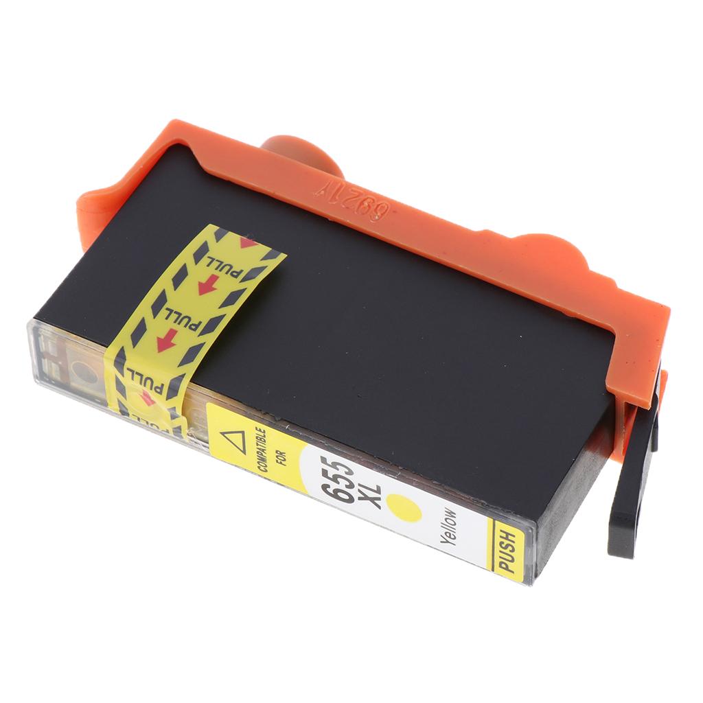 High Capacity Ink Cartridges Repalcement Part for Printer, 655XL Yellow