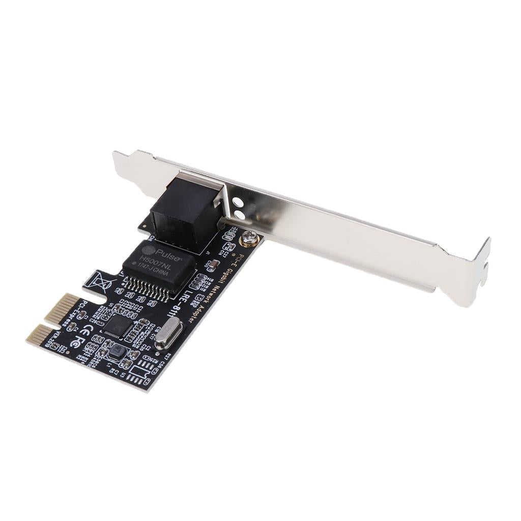 Single Port Gigabit Ethernet NIC PCI E Network Adapter Card for Computer