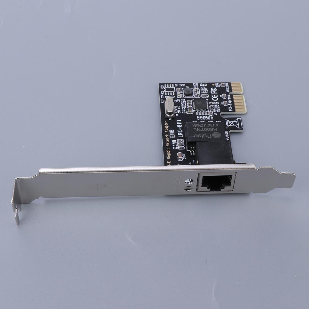 Single Port Gigabit Ethernet NIC PCI E Network Adapter Card for Computer