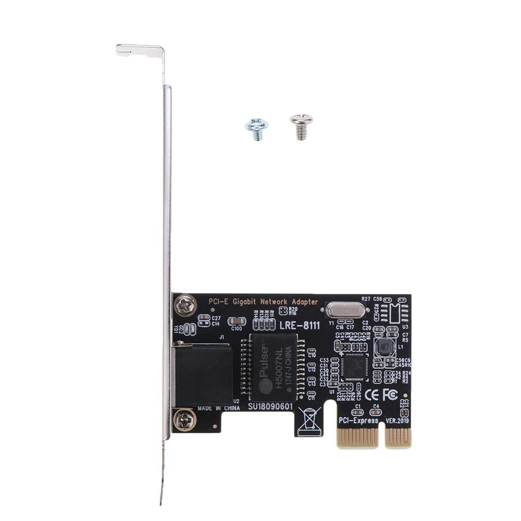 Single Port Gigabit Ethernet NIC PCI E Network Adapter Card for Computer