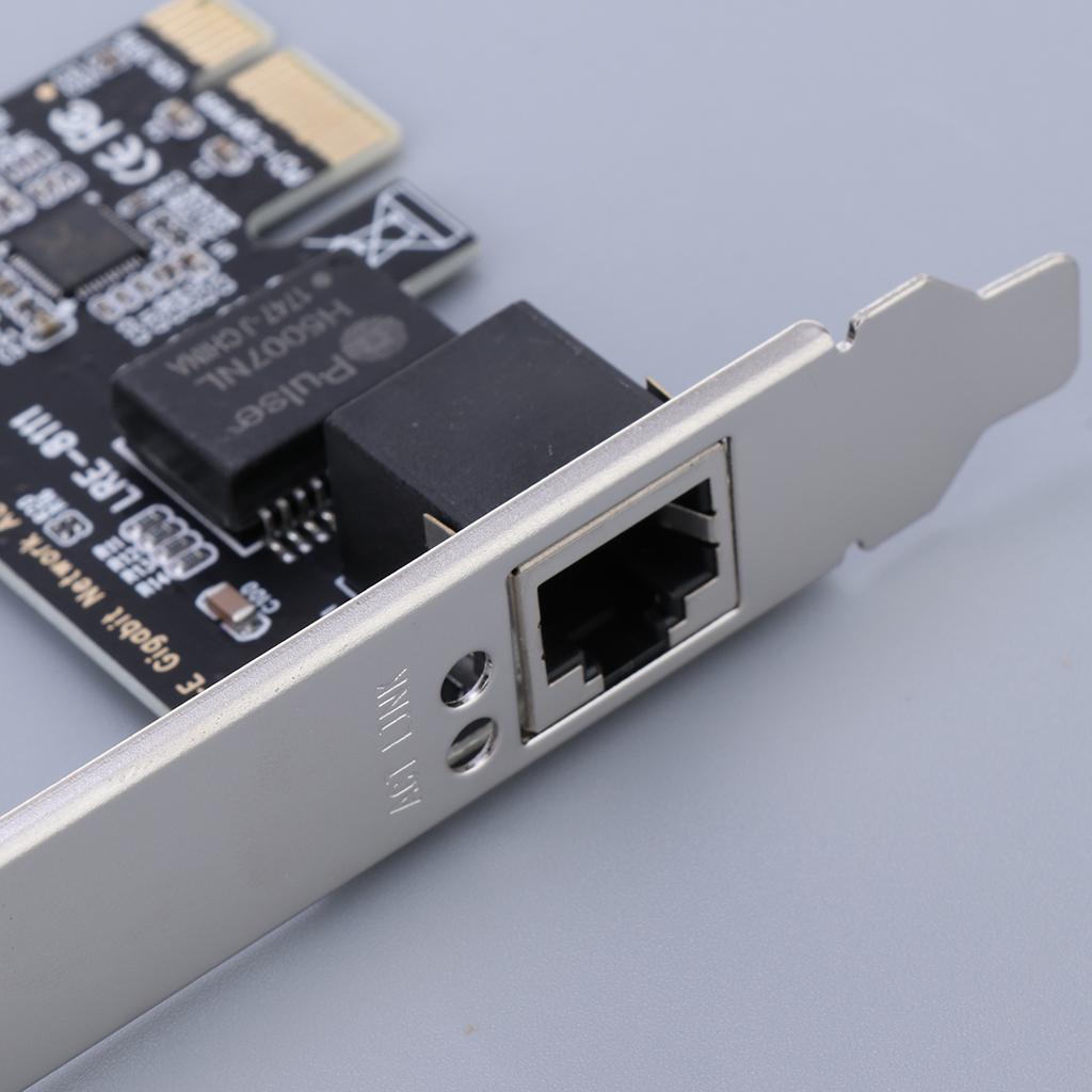 Single Port Gigabit Ethernet NIC PCI E Network Adapter Card for Computer