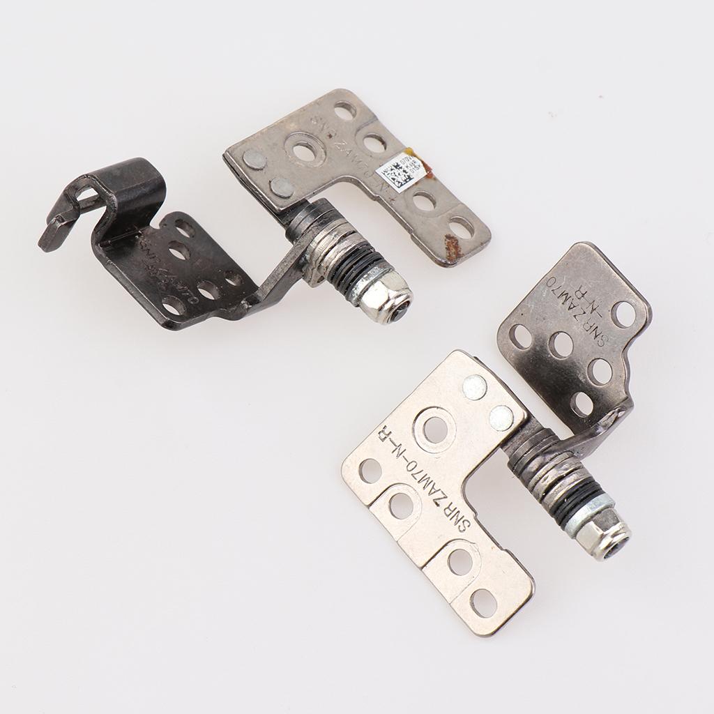 1Pair LCD Screen Display Left & Right L+R Hinges Set for Dell E5450