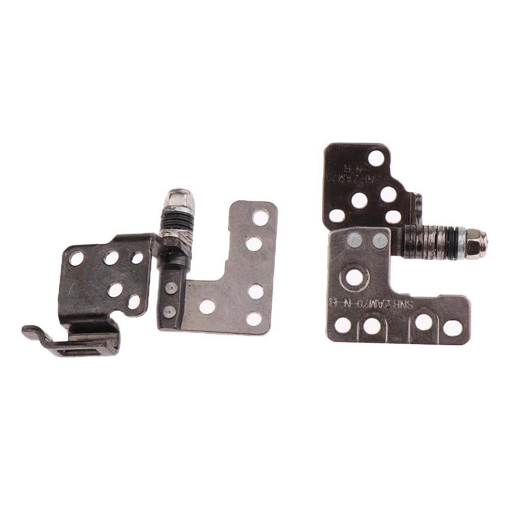 1Pair LCD Screen Display Left & Right L+R Hinges Set for Dell E5450