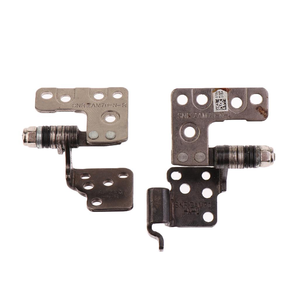 1Pair LCD Screen Display Left & Right L+R Hinges Set for Dell E5450