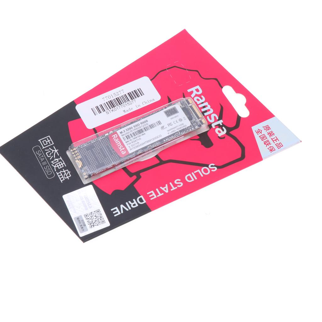 NGFF 2280 Notebook Computer M.2 Interface R600 120G SSD Solid State Disk