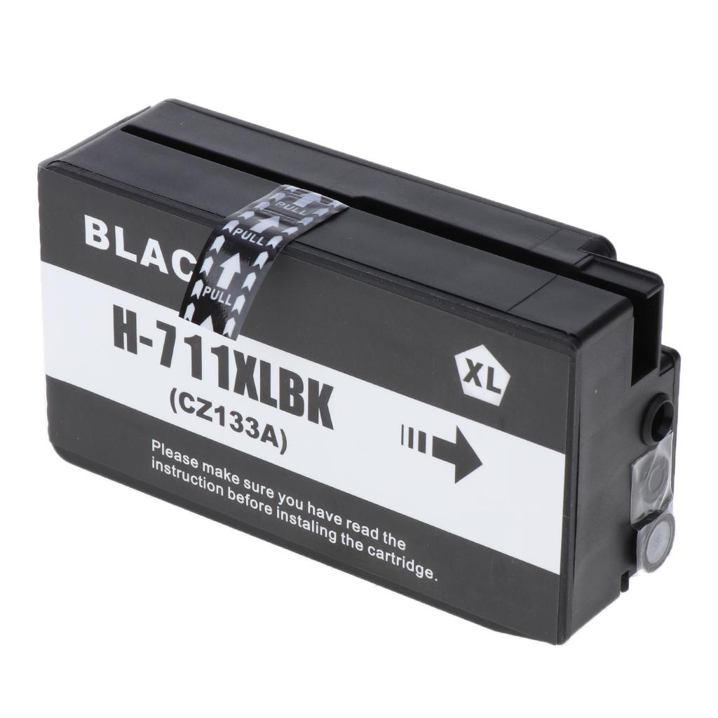 Black Ink Cartridges for Deskjet 711 CZ133A CZ130A CZ131A CZ132A