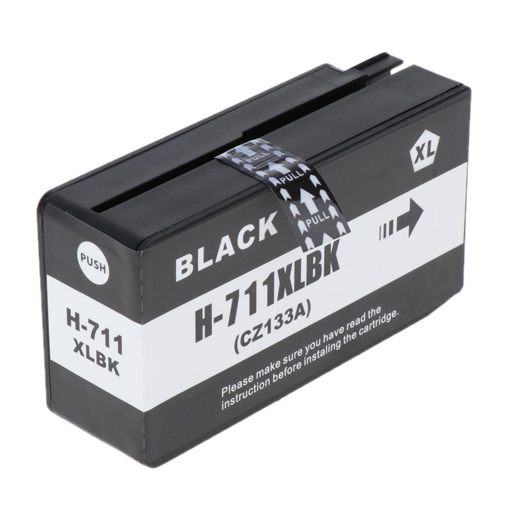 Black Ink Cartridges for Deskjet 711 CZ133A CZ130A CZ131A CZ132A