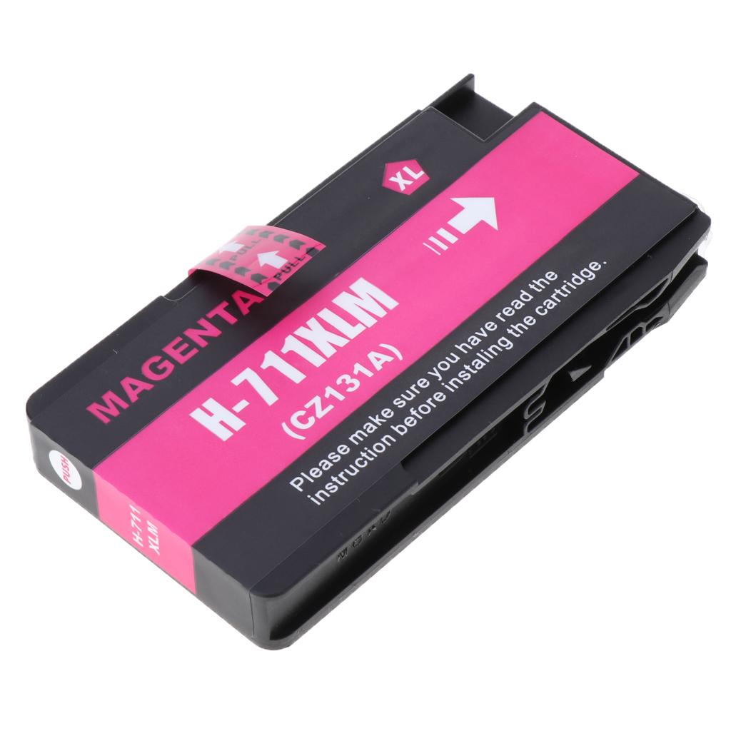 Magenta Ink Cartridges Suitable for Deskjet 711 CZ133A CZ130A CZ131A CZ132A