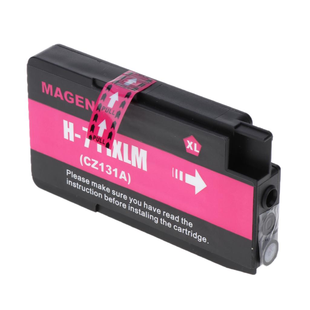 Magenta Ink Cartridges Suitable for Deskjet 711 CZ133A CZ130A CZ131A CZ132A