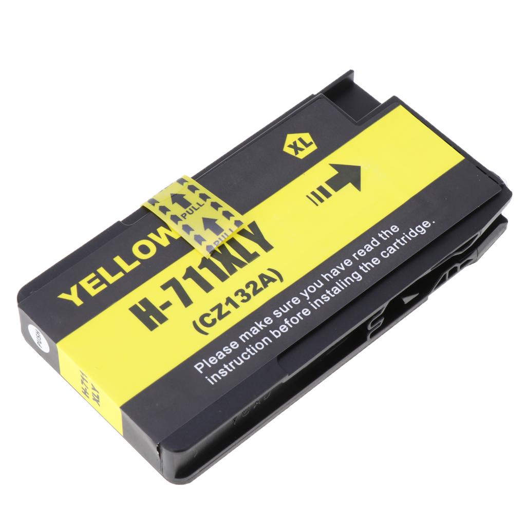 Yellow Ink Cartridges for Deskjet 711 CZ133A CZ130A CZ131A CZ132A
