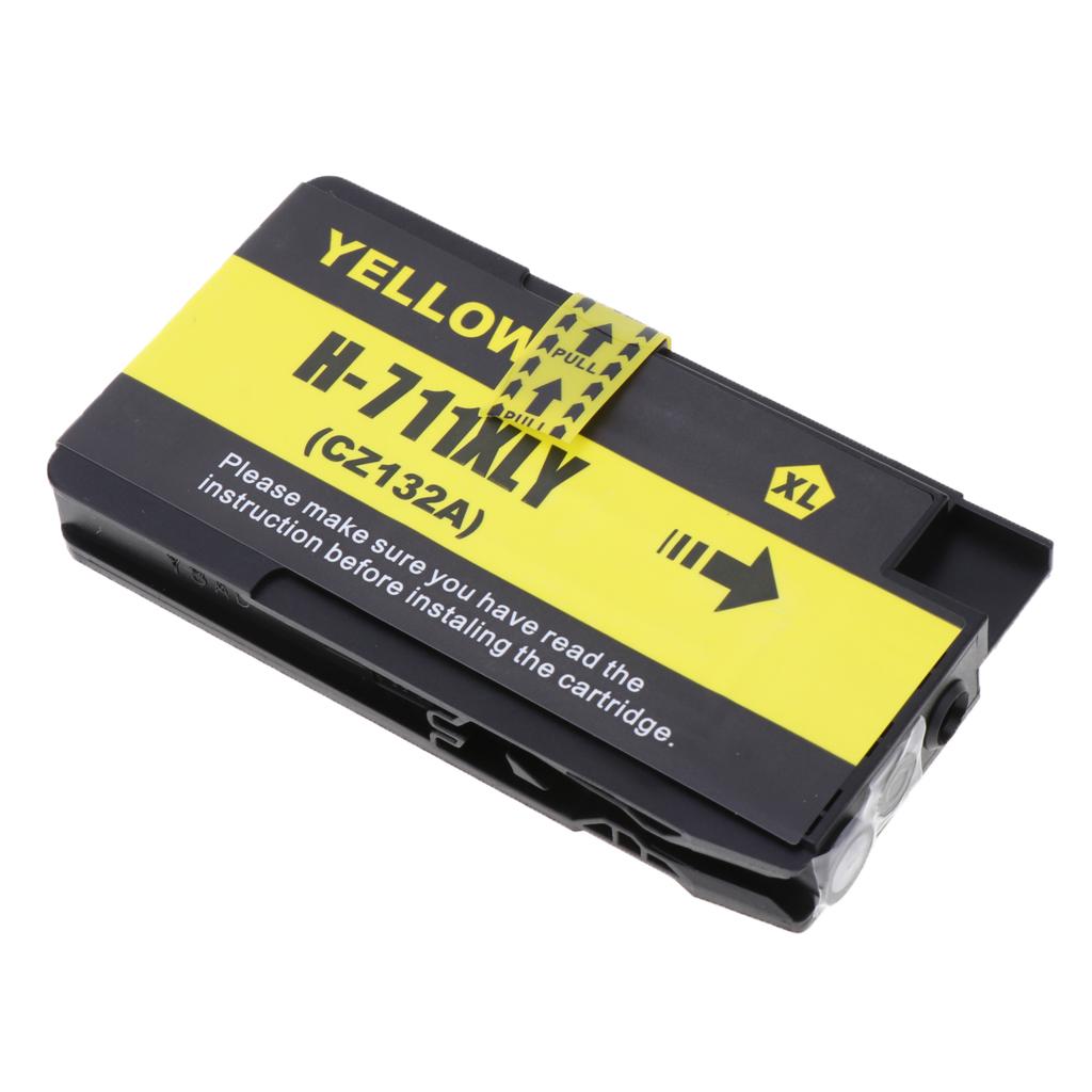 Yellow Ink Cartridges for Deskjet 711 CZ133A CZ130A CZ131A CZ132A
