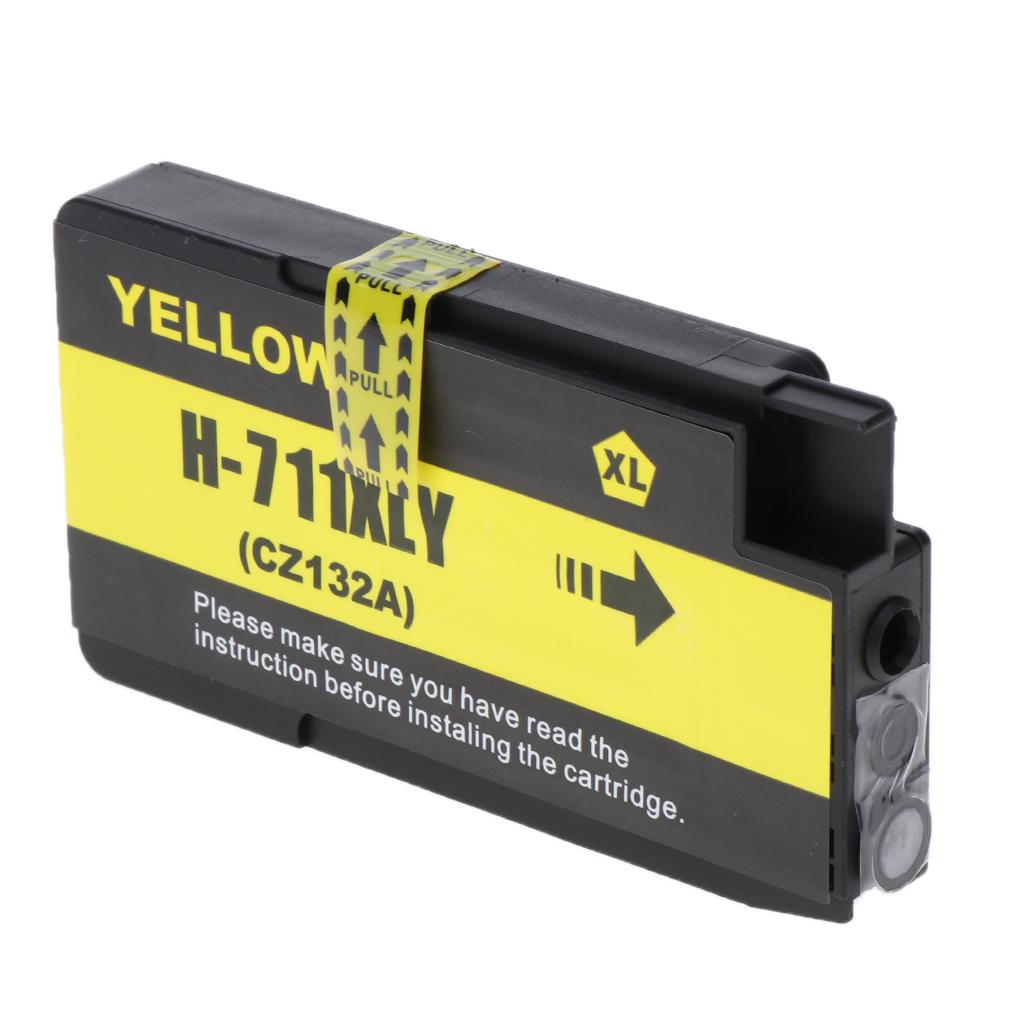 Yellow Ink Cartridges for Deskjet 711 CZ133A CZ130A CZ131A CZ132A