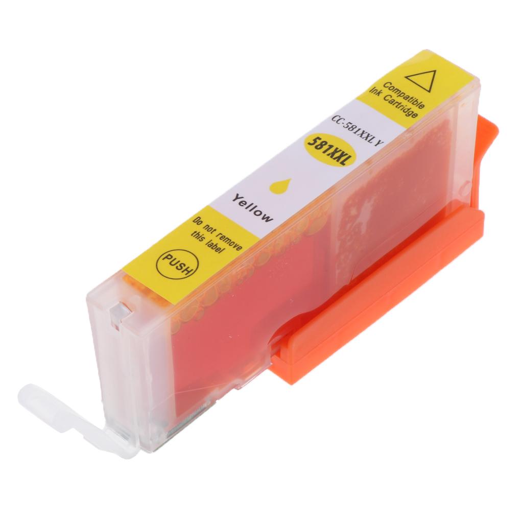 Replacement Ink Cartridge for Canon Pixma TR7550/TR8550 Printer Yellow