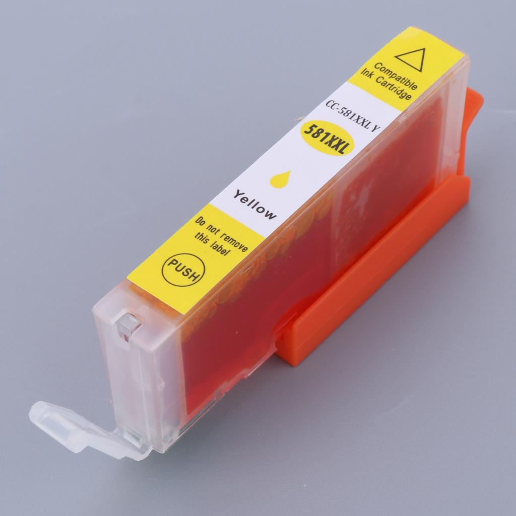 Replacement Ink Cartridge for Canon Pixma TR7550/TR8550 Printer Yellow