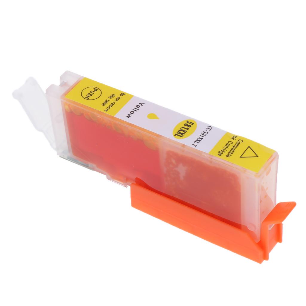 Replacement Ink Cartridge for Canon Pixma TR7550/TR8550 Printer Yellow