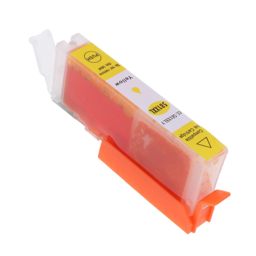 Replacement Ink Cartridge for Canon Pixma TR7550/TR8550 Printer Yellow