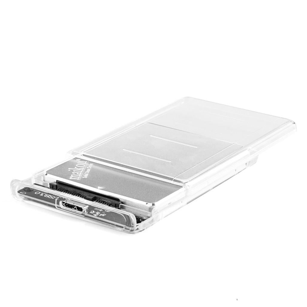 2.5 Inch SATA 3 SSD External Solid State Drive Hard Drive & Enclosure 60GB