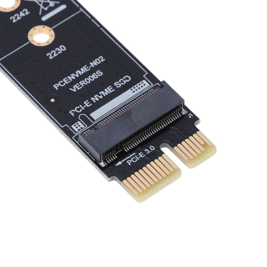M.2 NVME to PCI-E X1 SSD Adapter Expansion Card M-Key