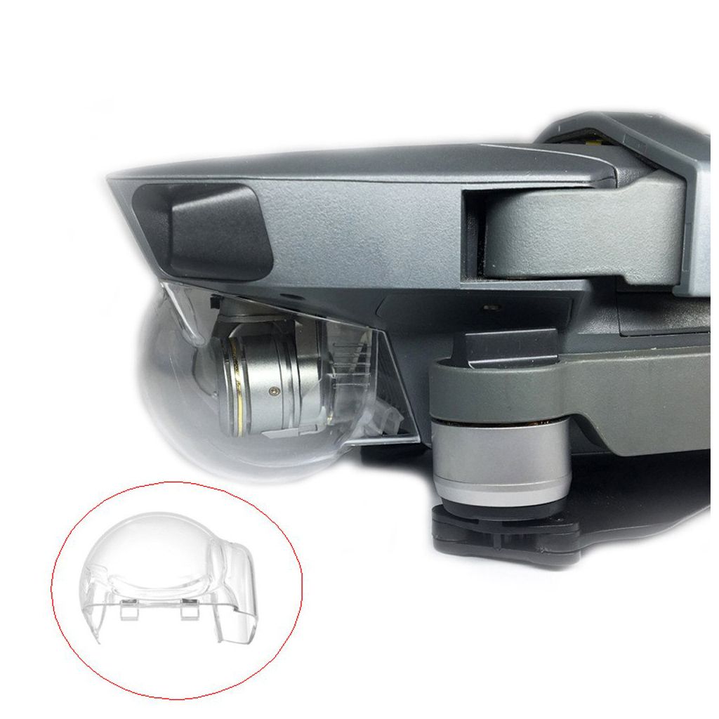 Transparent Gimbal Camera Protector Cover Lens Hood Cap for DJI Mavic Pro