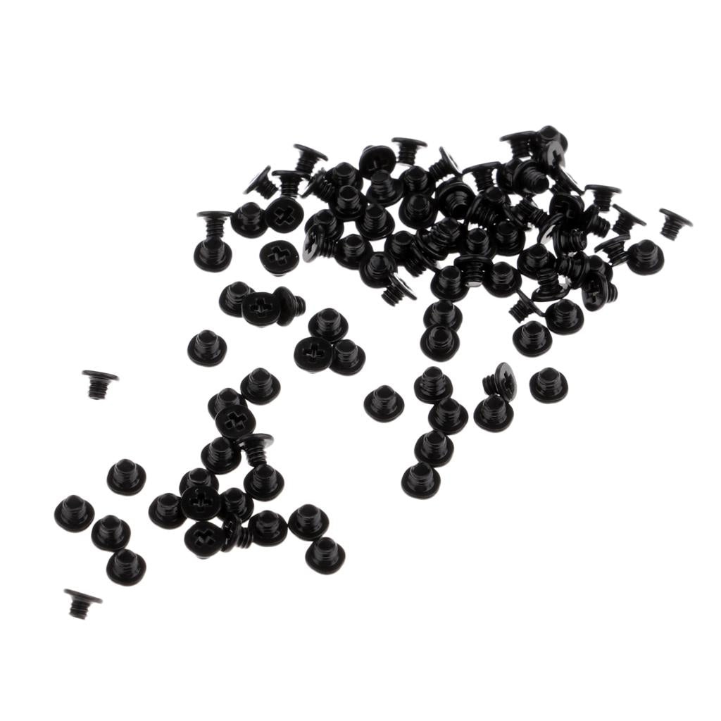 100Pieces Replacement Keyboard Screw for MacBook A1278 A1286 A1297