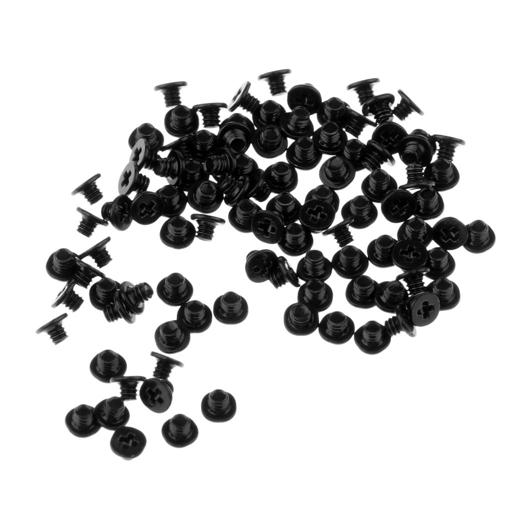 100Pieces Replacement Keyboard Screw for MacBook A1278 A1286 A1297
