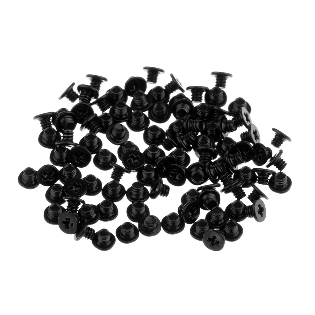 100Pieces Replacement Keyboard Screw for MacBook A1278 A1286 A1297