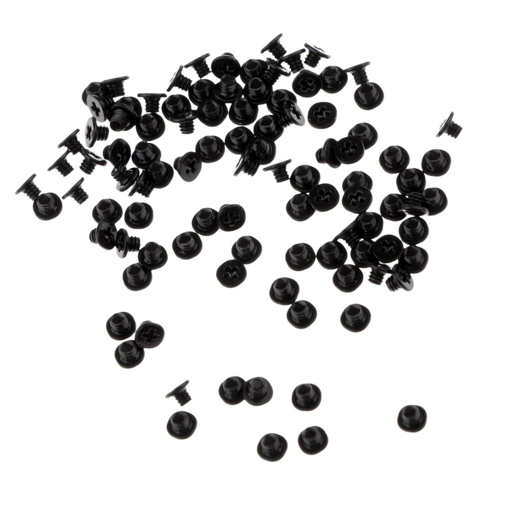 100Pieces Replacement Keyboard Screw for MacBook A1278 A1286 A1297