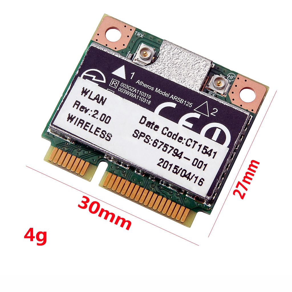 New AR9435/AR5B125 WIFI Card Wlan Wireless 675794-001 670036-001 For Hp