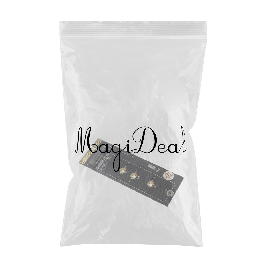 NGFF(M.2) NVME M Key SSD to PCI- E 4X Adapter with Golden Heat Sink