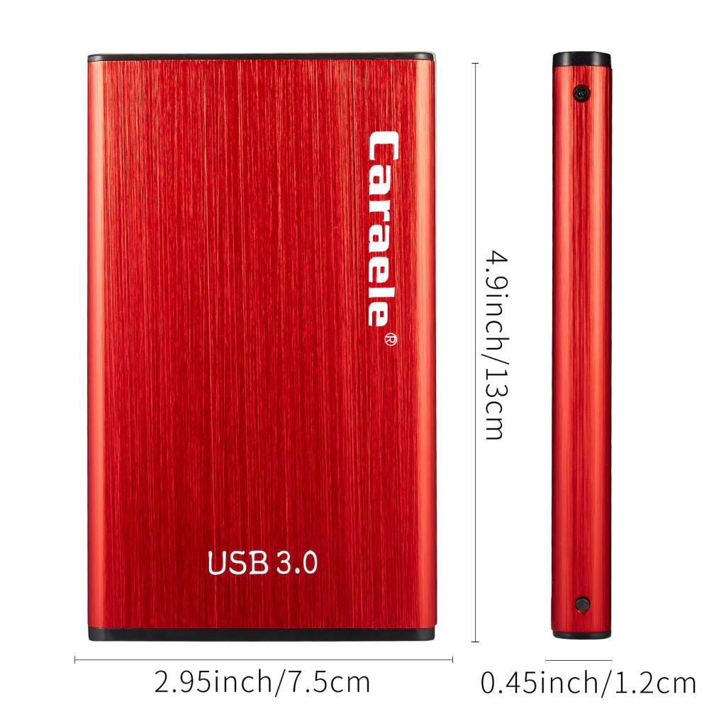 Portable 1TB External Hard Drive HDD Storage 2.5'' USB3.0 SATA High Speed