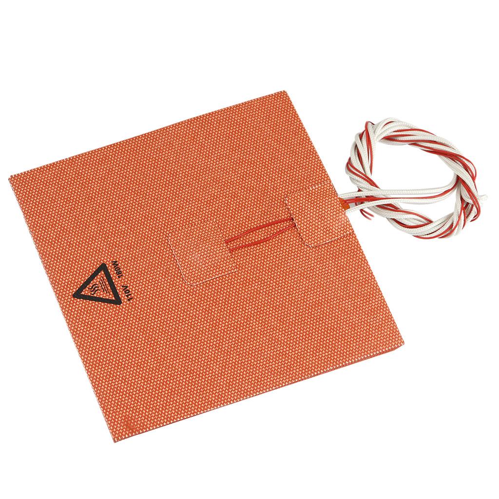 3D Printer Silicone Heated Bed -110V 180W heat plates - 150X150mm