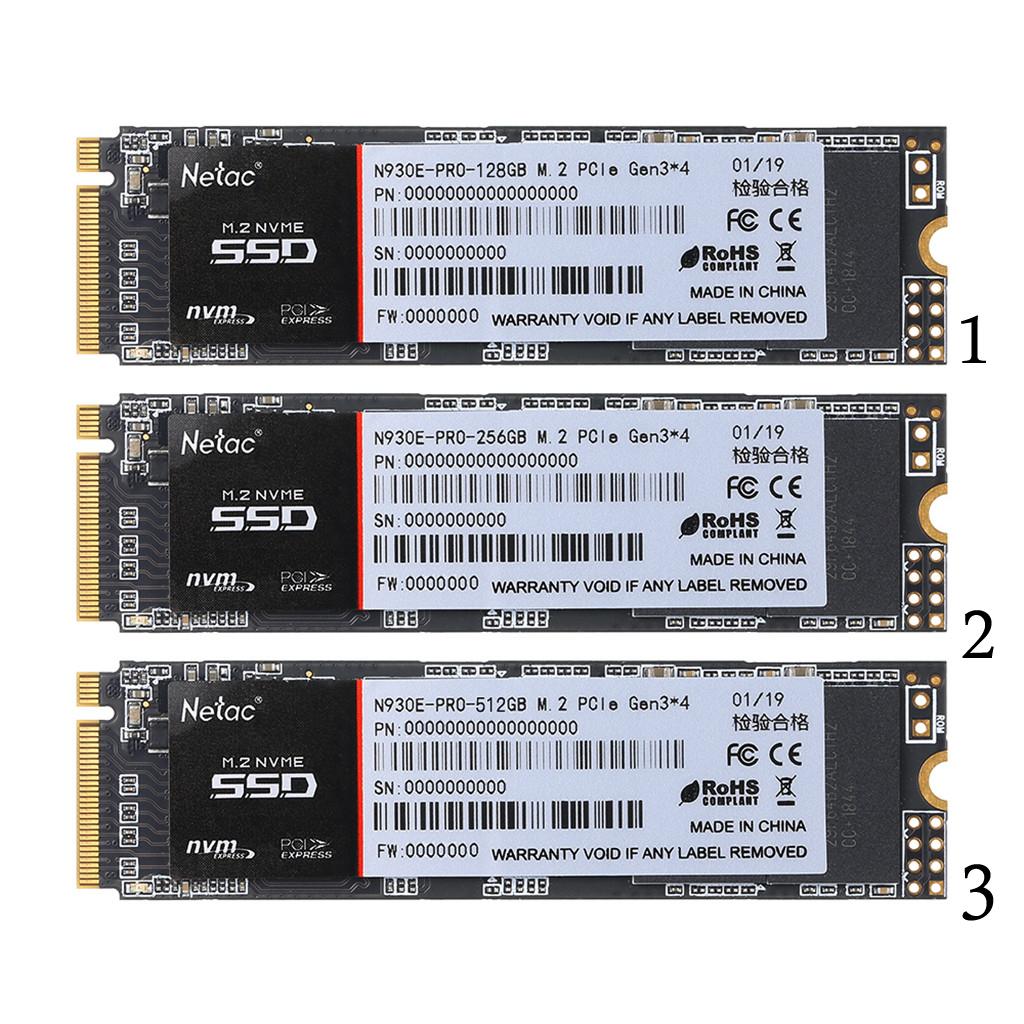Black High Speed PCIE NVMe M.2 2280 SSD Soild state Drives for N930 Pro 128G