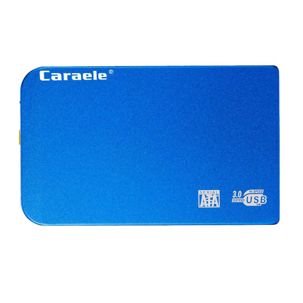 USB 3.0 2.5" SATA External Hard Drive Mobile Disk HD Enclosure Blue 500GB
