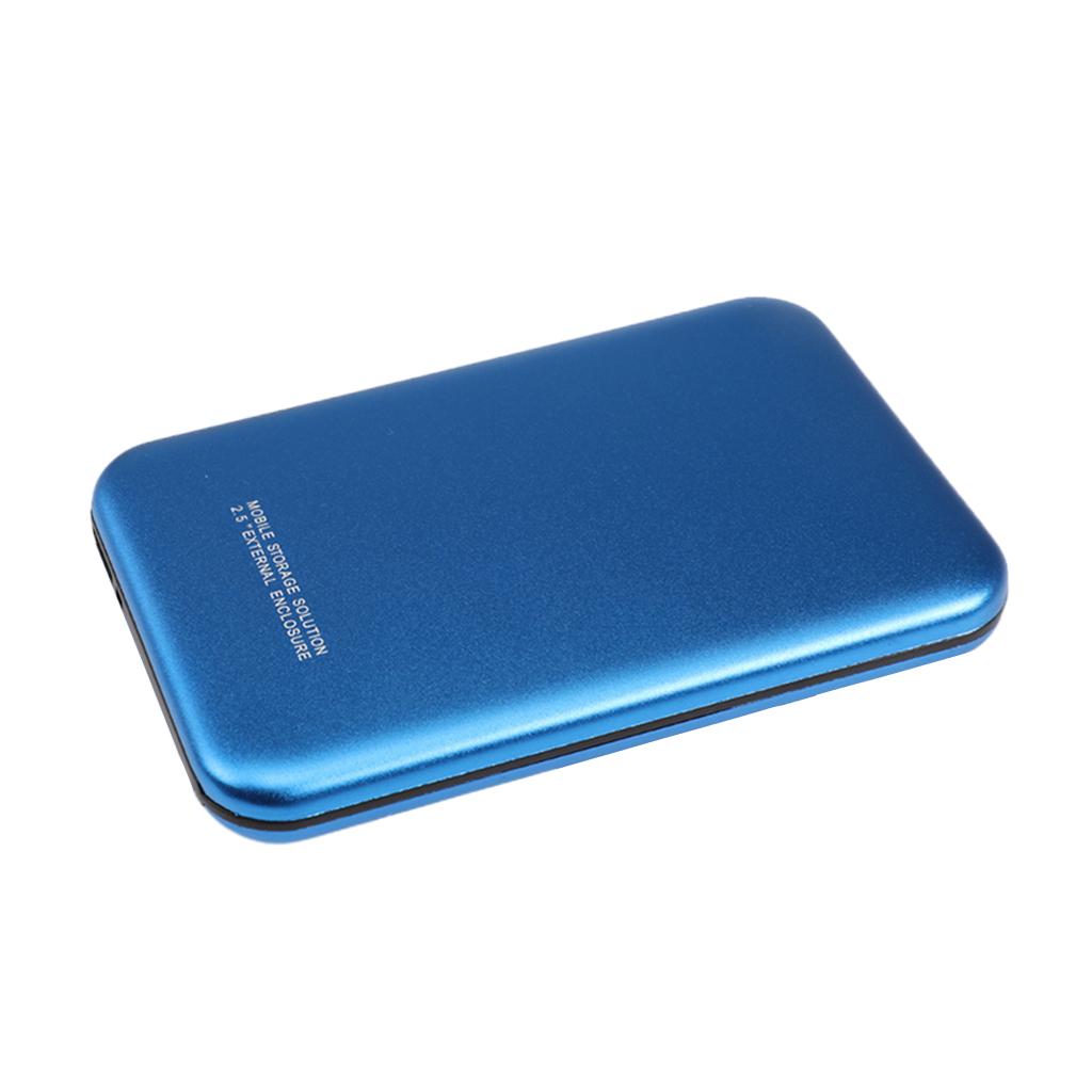 Blue External Hard Drive Disk Storage Devices 2.5'' USB 3.0 2.0 SATA 2T