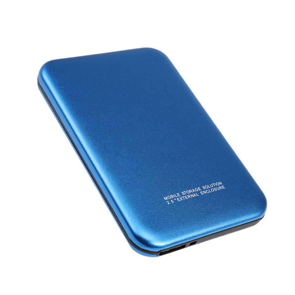 Blue External Hard Drive Disk Storage Devices 2.5'' USB 3.0 2.0 SATA 2T