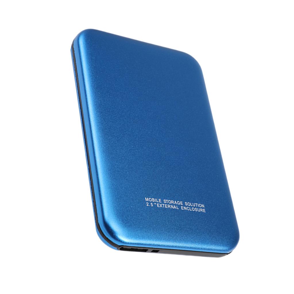 Blue External Hard Drive Disk Storage Devices 2.5'' USB 3.0 2.0 SATA 2T